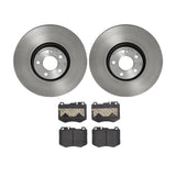 Brembo OE Front Brake Kit (Prem LowMet Pads/Prem Rotors) - 15-20 Mercedes C300/16-18 C350e/2015 C400 by Brembo KT04044-BRE