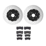 Brembo OE Front Brake Kit (Prem LowMet Pads/Prem Rotors) - 09-18 Nissan GT-R/15-19 Chevy Corvette/09-15 CTS by Brembo KT04316-BRE