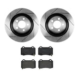 Brembo OE Rear Brake Kit (Prem NAO Ceramic Pads/Prem UV Coat Rotors) - 08-20 Dodge Challenger/06-10 Charger/15-17 Chevy SS by Brembo KT04346-BRE