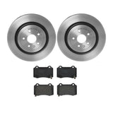Brembo OE Rear Brake Kit (Prem NAO Ceramic Pads/Prem UV Coat Rotors) - 08-20 Dodge Challenger/06-10 Charger/15-17 Chevy SS by Brembo KT04347-BRE