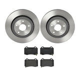 Brembo OE Rear Brake Kit (Prem NAO Ceramic Pads/Prem UV Coat Rotors) - 08-20 Dodge Challenger/06-10 Charger/15-17 Chevy SS by Brembo KT04348-BRE