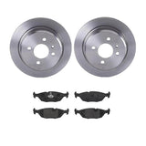 Brembo OE Rear Brake Kit (Prem LowMet Pads/Prem Rotors) - BMW by Brembo KT04362-BRE