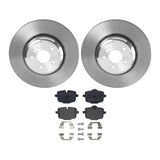 Brembo OE Rear Brake Kit (Prem NAO Ceramic Pads/Prem Rotors) - BMW by Brembo KT04364-BRE
