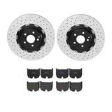 Brembo OE Front Brake Kit (Prem LowMet Pads/Prem Rotors) - 03-06 Mercedes CL55 AMG by Brembo KT04372-BRE
