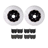 Brembo OE Front Brake Kit (Prem LowMet Pads/Prem Rotors) - 03-06 Mercedes CL55 AMG by Brembo KT04374-BRE