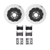 Brembo OE Rear Brake Kit (Prem LowMet Pads/Prem Rotors) - 08-13 Mercedes C63 AMG by Brembo KT04392-BRE