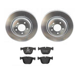 Brembo OE Rear Brake Kit (Prem NAO Ceramic Pads/Prem UV Coat Rotors) - BMW by Brembo KT04395-BRE