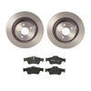 Brembo OE Rear Brake Kit with Low Metallic Pads 03-06 Mercedes CL500 (320mm)