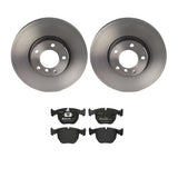 Brembo OE Front Brake Kit (Prem LowMet Pads/Prem UV Coat Rotors) - BMW by Brembo KT04411-BRE