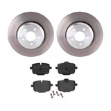 Brembo OE Rear Brake Kit (Prem NAO Ceramic Pads/Prem Rotors) - BMW by Brembo KT04428-BRE