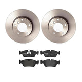 Brembo OE Front Brake Kit (Prem LowMet Pads/Prem UV Coat Rotors) - BMW by Brembo KT04437-BRE
