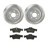Brembo OE Rear Brake Kit (Prem NAO Ceramic Pads/Prem UV Coat Rotors) - Mercedes by Brembo KT04440-BRE