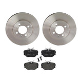 Brembo OE Front Brake Kit (Prem LowMet Pads/Prem Rotors) - BMW by Brembo KT04455-BRE