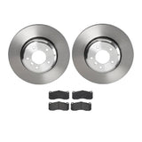 Brembo OE Front Brake Kit (Prem LowMet Pads/Prem Rotors) - 08-13 BMW 135i/2013 Mini Cooper by Brembo KT04477-BRE