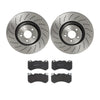 Brembo OE Front Brake Kit with Low Metallic Pads 14-18 Audi RS7 (360mm)