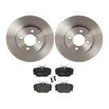 Brembo OE Front Brake Kit (Prem LowMet Pads/Prem Rotors) - BMW by Brembo KT04498-BRE