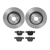 Brembo OE Rear Brake Kit (Prem NAO Ceramic Pads/Prem UV Coat Rotors) - BMW by Brembo KT04507-BRE