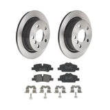 Brembo OE Rear Brake Kit (Prem LowMet Pads/Prem Rotors) - 2019 Mercedes AMG GT 53 by Brembo KT04523-BRE