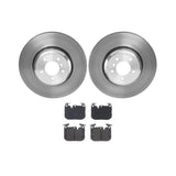 Brembo OE Front Brake Kit (Prem LowMet Pads/Prem Rotors) - BMW by Brembo KT04528-BRE