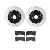 Brembo OE Front Brake Kit (Prem LowMet Pads/Prem Rotors) - 05-06 Mercedes CLK55 AMG/07-08 CLK63 AMG by Brembo KT04531-BRE