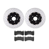 Brembo OE Front Brake Kit (Prem LowMet Pads/Prem Rotors) - 05-06 Mercedes CLK55 AMG/07-08 CLK63 AMG by Brembo KT04532-BRE