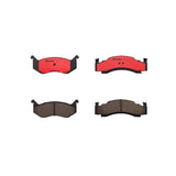 Brembo OE NAO Brake Pads (Front) - 84-93 Dodge B150/B250/B350/ 95-97 B1500/B2500/B3500/86-89 D100 by Brembo P18014N-BRE