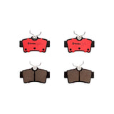 Brembo OE Prem NAO Ceramic Pads (Rear) - 94-99 Ford Mustang/2001 Mustang/03-04 Mustang by Brembo P24155N-BRE