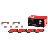 Brembo OE Prem NAO Ceramic Pads (Front) - 07-13 Acura MDX/2014 RLX/10-13 ZDX by Brembo P28060N-BRE