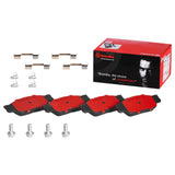 Brembo OE Prem NAO Ceramic Pads (Front) - 02-05 Ford Thunderbird/00-02 Jaguar S-Type by Brembo P36012N-BRE