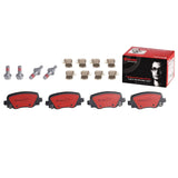 Brembo OE Prem NAO Ceramic Pads (Rear) - 15-17 Chrysler 200/14-20 Jeep Cherokee by Brembo P37020N-BRE