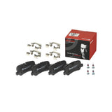 Brembo OE Prem LowMet Pads (Rear) - 05-09 Land Rover LR3/06-09 Range Rover by Brembo P44013-BRE