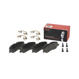 Brembo OE Prem LowMet Pads (Front) - 05-09 Land Rover LR3/06-09 Range Rover by Brembo P44014-BRE