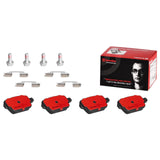 Brembo OE Prem NAO Ceramic Pads (Rear) - 08-12 Land Rover LR2/07-08 Volvo S80 by Brembo P44016N-BRE