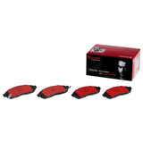 Brembo OE Prem NAO Ceramic Pads (Front) - 15-18 Chevy City Express/11-14 Nissan Leaf by Brembo P56096N-BRE