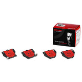 Brembo OE Prem NAO Ceramic Pads (Rear) - 00-05 Toyota Celica/05-06 Corolla/03-08 Matrix by Brembo P83052N-BRE