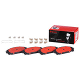 Brembo OE Prem NAO Ceramic Pads (Front) - 15-17 Lexus NX200t/08-19 Toyota Highlander by Brembo P83145N-BRE
