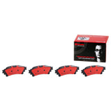 Brembo OE Prem NAO Ceramic Pads (Rear) - 10-15 Lexus RX350/RX450h/14-19 Highlander by Brembo P83152N-BRE