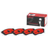 Brembo OE Prem NAO Ceramic Pads (Rear) - 15-17 Lexus NX200t/18-21 NX300/15-21 NX300h by Brembo P83166N-BRE