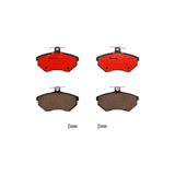 Brembo OE Prem NAO Ceramic Pads (Front) - VW by Brembo P85015N-BRE