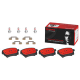 Brembo OE Prem NAO Ceramic Pads (Rear) - Audi by Brembo P85076N-BRE