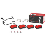 Brembo OE Prem NAO Ceramic Equivalent Pads (Rear) - 11-16 Audi A8 Quattro/13-18 S8 by Brembo P85117N-BRE