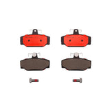 Brembo OE Prem NAO Ceramic Pads (Rear) - 1990 Volvo 760/90-91 780/1991 940/92-97 960 by Brembo P86009N-BRE