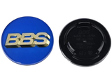 BBS Blue Gold Center Cap (Sold Each) - 70.6mm 3-Tab