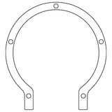 Cometic Ford 59A Flathead V8 .015in Fiber Timing Cover Gasket by Cometic CGS-C15134