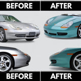 Better Bodies Motorsport Porsche 996 GT3-Style Front Spoiler Lip – Polyurethane Add-On (1998–2001) by Better Bodies Motorsport BB996FL7