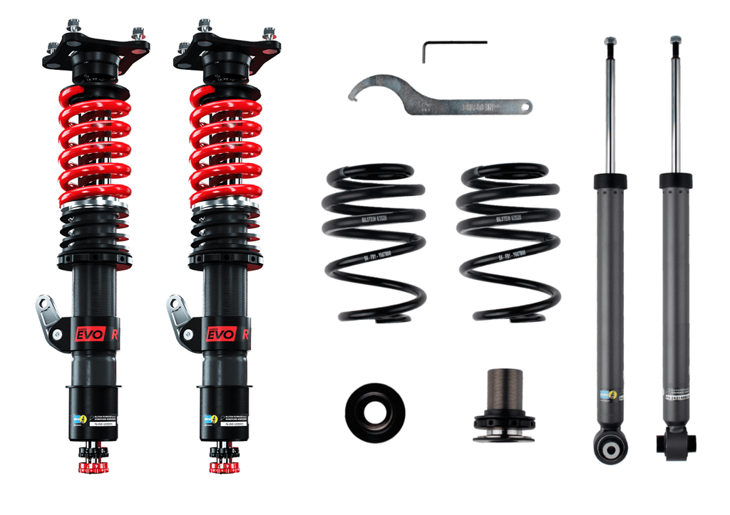 Bilstein 15-20 Audi A3 / 15-19 Volkswagen Golf R EVO R Front & Rear ...