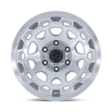 Black Rhino Wheels BR026 Congo 17" 5x130 Gloss Silver W/ Machined Face by Black Rhino Wheels BR026SD17855Q25