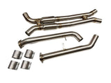 Evolution Racewerks Sports Series Resonated Mid Pipes - BMW G87 M2 by Evolution Racewerks BM-EXH036S-MIDH-R