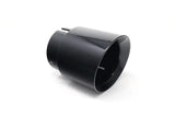 BMS Angle Cut Billet Exhaust Tips (set of 4) - BMW / F90 M5 by Burger Motorsports BMS-F9X-M5-TIPS-BLK