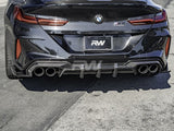 RW Carbon BMW F91 F92 F93 M8 SQ Style Carbon Fiber Diffuser by RW Carbon